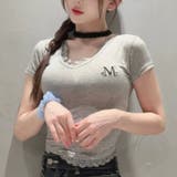MUCENT(ムセント)/SUNNIOR LACE V-NECK HALF T | Outfitter lab | 詳細画像9