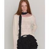 クリーム | ROCKCAKE(ロックケーキ)/Funk Mesh Top | Outfitter lab