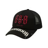 ブラック | HOODHOOD(フッドフッド)/888 Mesh Trucker Cap | Outfitter lab