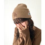 ベージュ | MLB KOREA(エムエルビーコリア)/Patch beanie | Outfitter lab