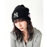 ブラック | MLB KOREA(エムエルビーコリア)/Patch beanie | Outfitter lab