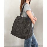 ブラック系その他3 | アソート柄BIGトートバッグ | Outfitter lab