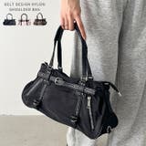 ベルトデザインナイロンショルダーバッグ | Outfitter lab | 詳細画像1