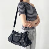 ベルトデザインナイロンショルダーバッグ | Outfitter lab | 詳細画像7