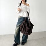 大容量チェックショルダーバッグ | Outfitter lab | 詳細画像24 