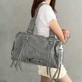 レースアップフリンジボストンバッグ | Outfitter lab | 詳細画像12