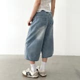 デニムハーフワイドパンツ | Outfitter lab | 詳細画像14