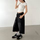 デニムハーフワイドパンツ | Outfitter lab | 詳細画像9