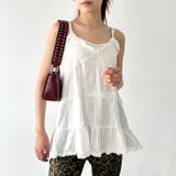 コットンフリルドットキャミワンピース | Outfitter lab | 詳細画像7