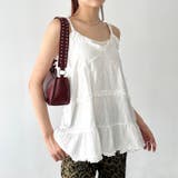 コットンフリルドットキャミワンピース | Outfitter lab | 詳細画像8