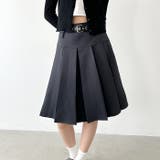 ミディ丈プリーツスカート | Outfitter lab | 詳細画像17