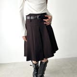 ミディ丈プリーツスカート | Outfitter lab | 詳細画像24