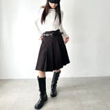 ミディ丈プリーツスカート | Outfitter lab | 詳細画像27
