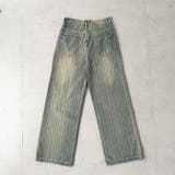ストライプ柄ワイドデニムパンツ | Outfitter lab | 詳細画像13 