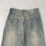 ストライプ柄ワイドデニムパンツ | Outfitter lab | 詳細画像15 