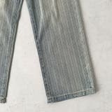 ストライプ柄ワイドデニムパンツ | Outfitter lab | 詳細画像16 