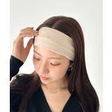 アイボリー | リブヘアバンド | Outfitter lab
