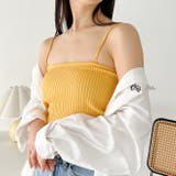ダブル ストラップ リブ キャミソール | Outfitter lab | 詳細画像83 