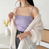 ダブル ストラップ リブ キャミソール | Outfitter lab | 詳細画像68 