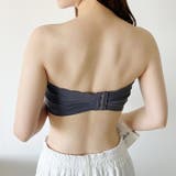 カップ付 ストラップレスフリルブラトップ | Outfitter lab | 詳細画像19 
