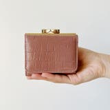 クロコ型押し がま口ミニウォレット | Outfitter lab | 詳細画像5 