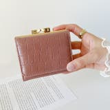 クロコ型押し がま口ミニウォレット | Outfitter lab | 詳細画像6 