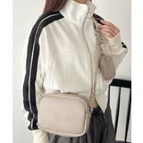 グレイッシュベージュ | マルチケース付きスクエアショルダーバッグ | Outfitter lab