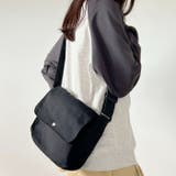 【A4サイズ対応】フラップキャンバススクエアショルダーバッグ | Outfitter lab | 詳細画像10