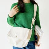 【A4サイズ対応】フラップキャンバススクエアショルダーバッグ | Outfitter lab | 詳細画像14
