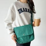 【A4サイズ対応】フラップキャンバススクエアショルダーバッグ | Outfitter lab | 詳細画像18