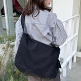 スマホポケット付き ビッグキャンバスショルダーバッグ | Outfitter lab | 詳細画像11