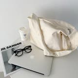 スマホポケット付き ビッグキャンバスショルダーバッグ | Outfitter lab | 詳細画像18