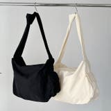 スマホポケット付き ビッグキャンバスショルダーバッグ | Outfitter lab | 詳細画像22