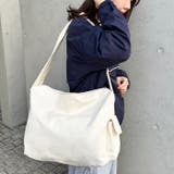 スマホポケット付き ビッグキャンバスショルダーバッグ | Outfitter lab | 詳細画像7