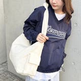 スマホポケット付き ビッグキャンバスショルダーバッグ | Outfitter lab | 詳細画像8