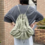 ドローコードナイロンナップザック/リュック | Outfitter lab | 詳細画像17