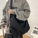 ドローコードギャザーキャンバスショルダーバッグ | Outfitter lab | 詳細画像14 