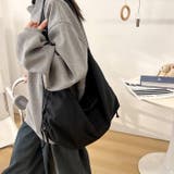 ドローコードギャザーキャンバスショルダーバッグ | Outfitter lab | 詳細画像16 