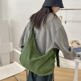 ドローコードギャザーキャンバスショルダーバッグ | Outfitter lab | 詳細画像22 