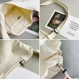 ドローコードギャザーキャンバスショルダーバッグ | Outfitter lab | 詳細画像25 