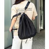 2WAYユニセックス 巾着ボディバッグ | Outfitter lab | 詳細画像3 