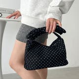 リボンモチーフ スクエアハンドバッグ | Outfitter lab | 詳細画像13 