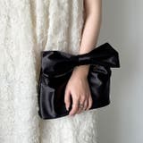 リボンモチーフ スクエアハンドバッグ | Outfitter lab | 詳細画像18 