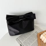 リボンモチーフ スクエアハンドバッグ | Outfitter lab | 詳細画像22 