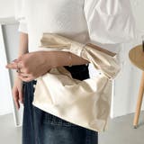 リボンモチーフ スクエアハンドバッグ | Outfitter lab | 詳細画像23 