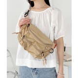 ベージュ | ドロストポケットボディバッグ/ウエストバッグ | Outfitter lab