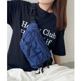 ネイビー | ドロストポケットボディバッグ/ウエストバッグ | Outfitter lab