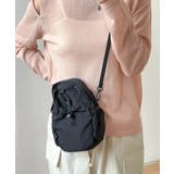 ブラック | ドロストスクエアサコッシュ/ショルダーバッグ | Outfitter lab