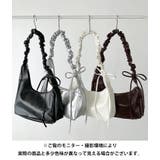 リボンギャザームーンショルダーバッグ/ホーボーバッグ | Outfitter lab | 詳細画像31