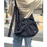 ブラック | ドローコードナイロンショルダーバッグ | Outfitter lab
